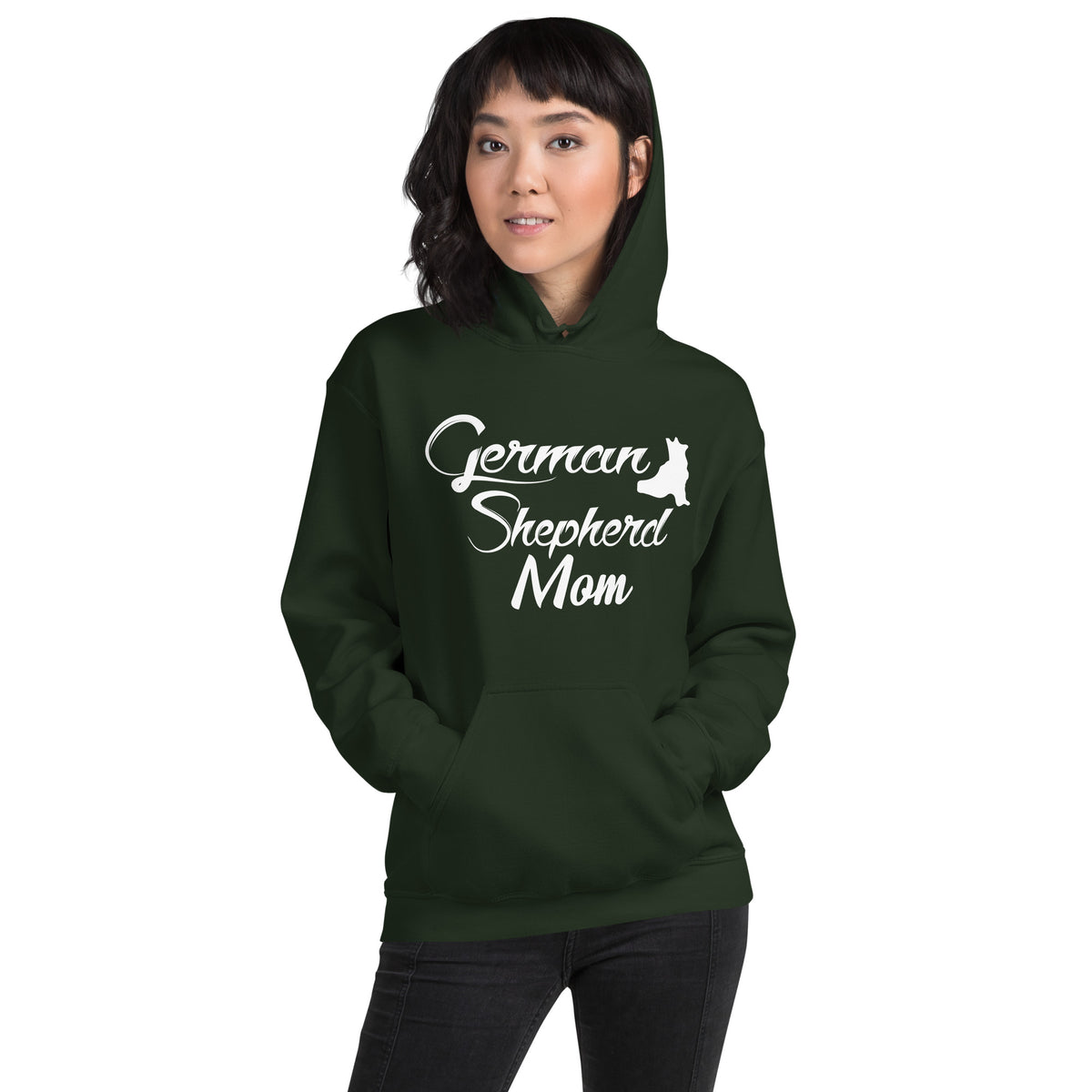 German Shepherd Mom Unisex Hoodie
