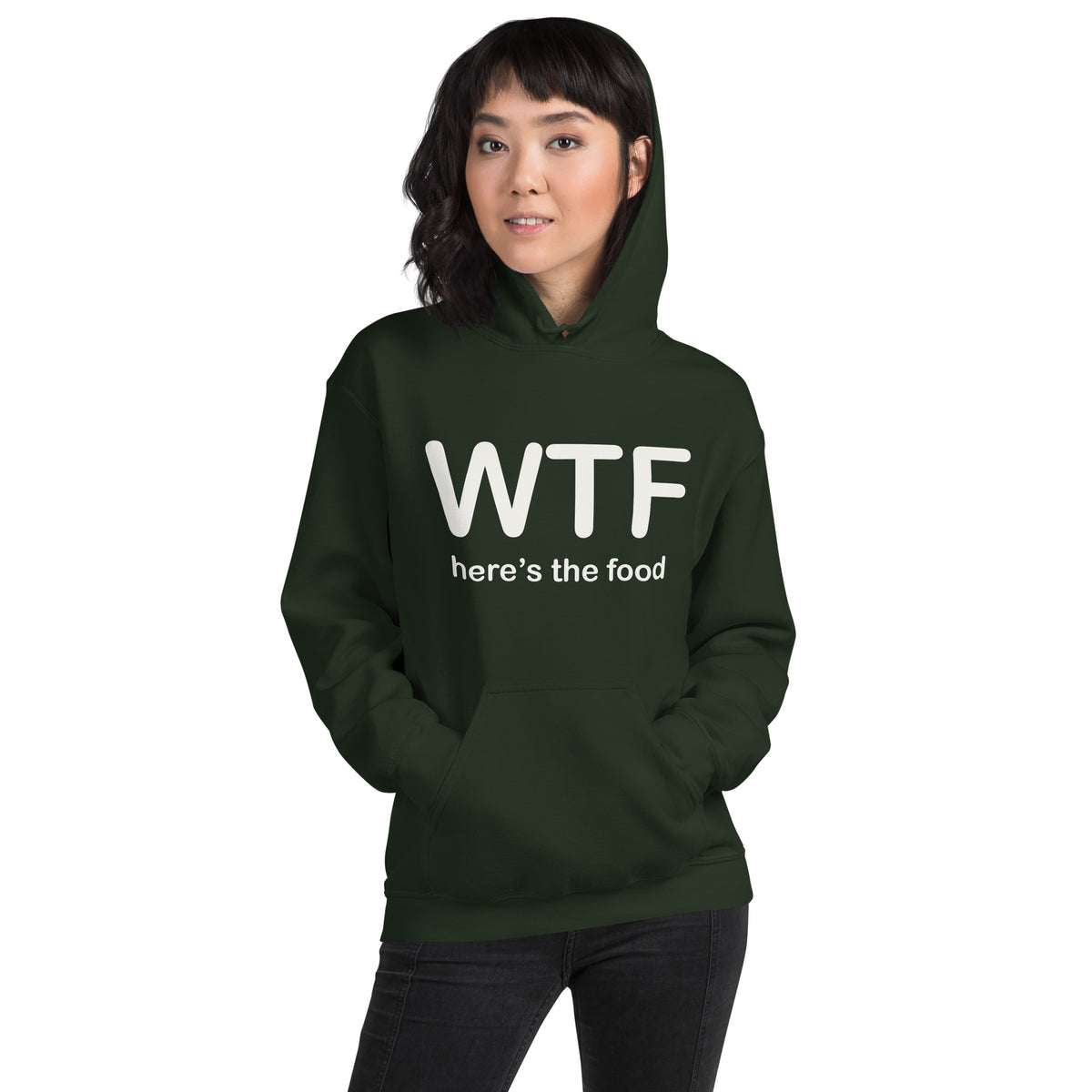 WTF Here's the Food Unisex Hoodie
