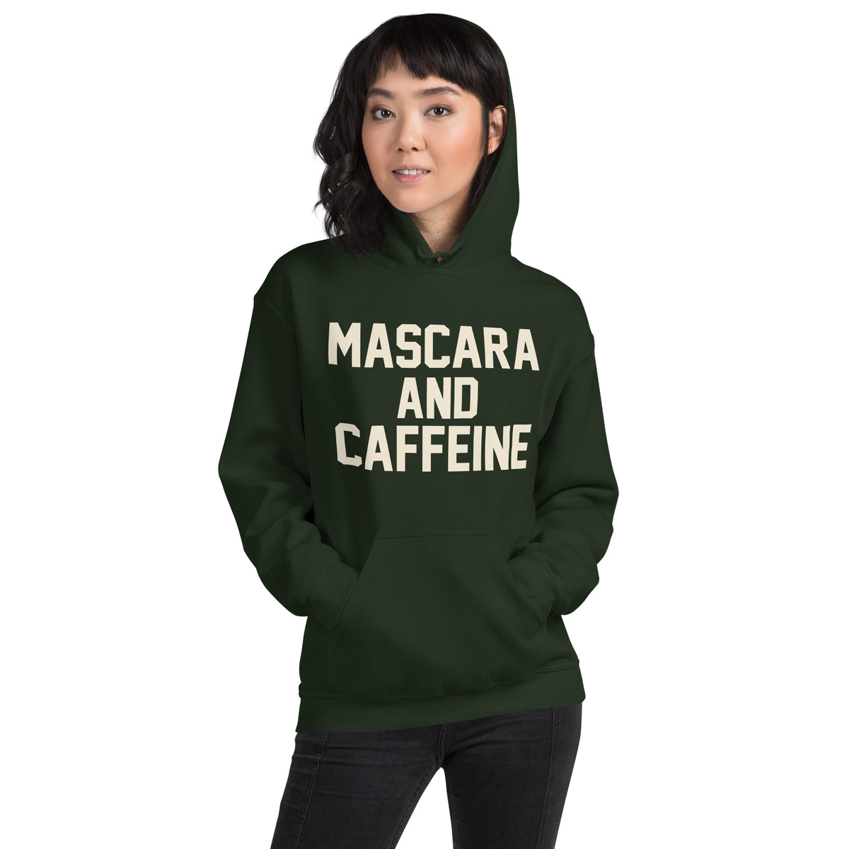 Mascara and Caffeine Unisex Hoodie