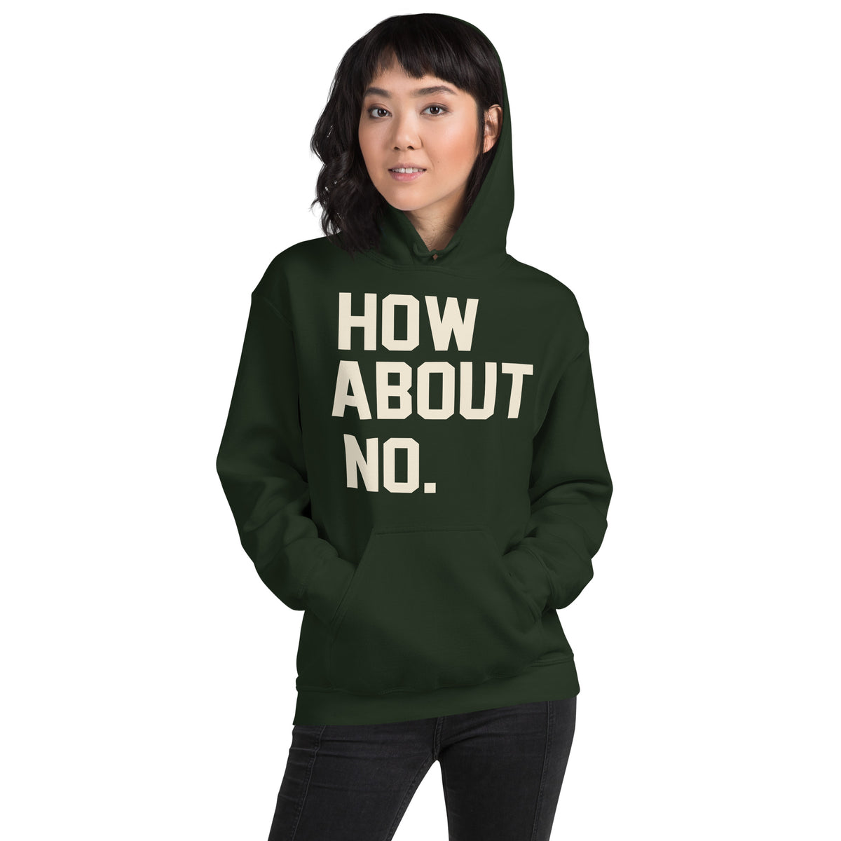 How About No. Unisex Hoodie