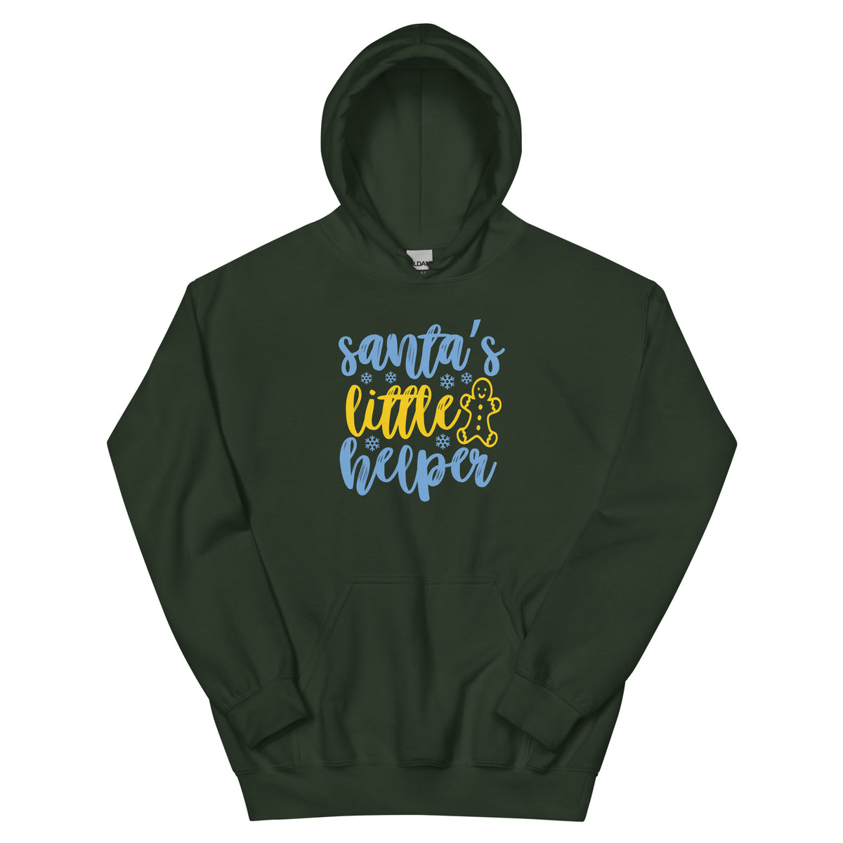 Santa's Little Helper Christmas – Gingerbread Unisex Hoodie