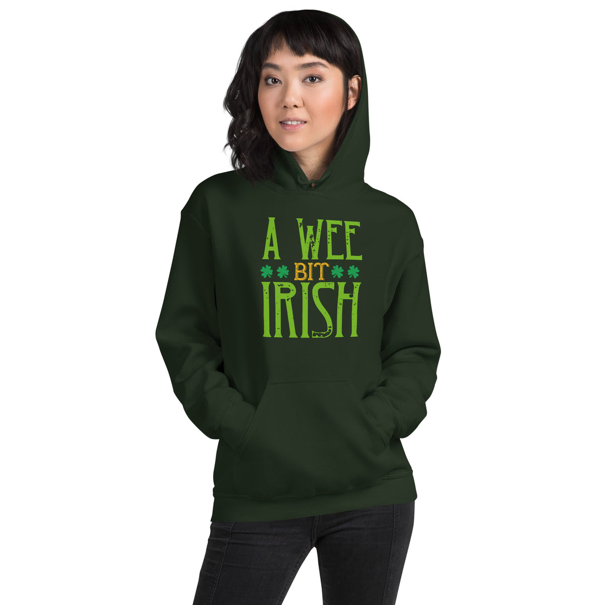 A Wee Bit Irish St. Patrick's Day Unisex Hoodie