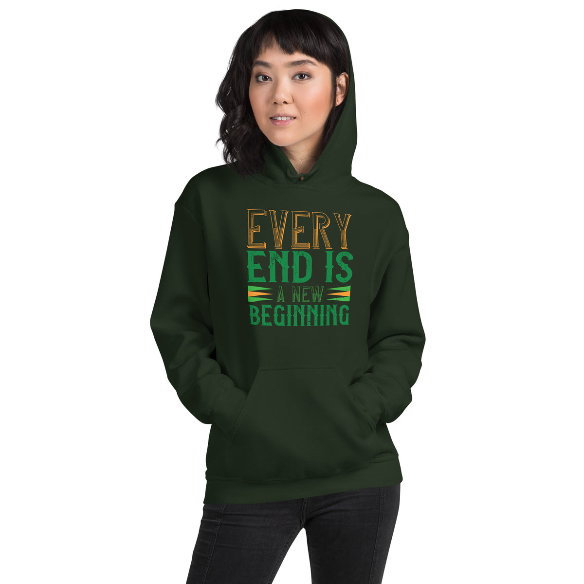 Every End Is a New Beginning St. Patrick's Day Unisex Hoodie
