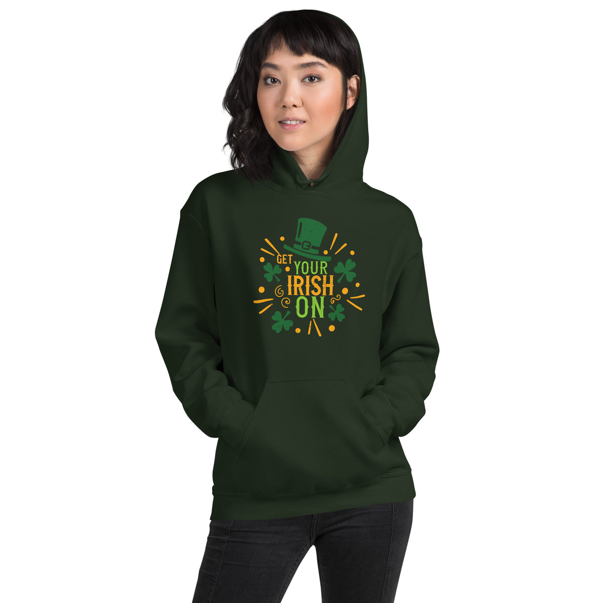 Get Your Irish On St. Patrick's Day Unisex Hoodie