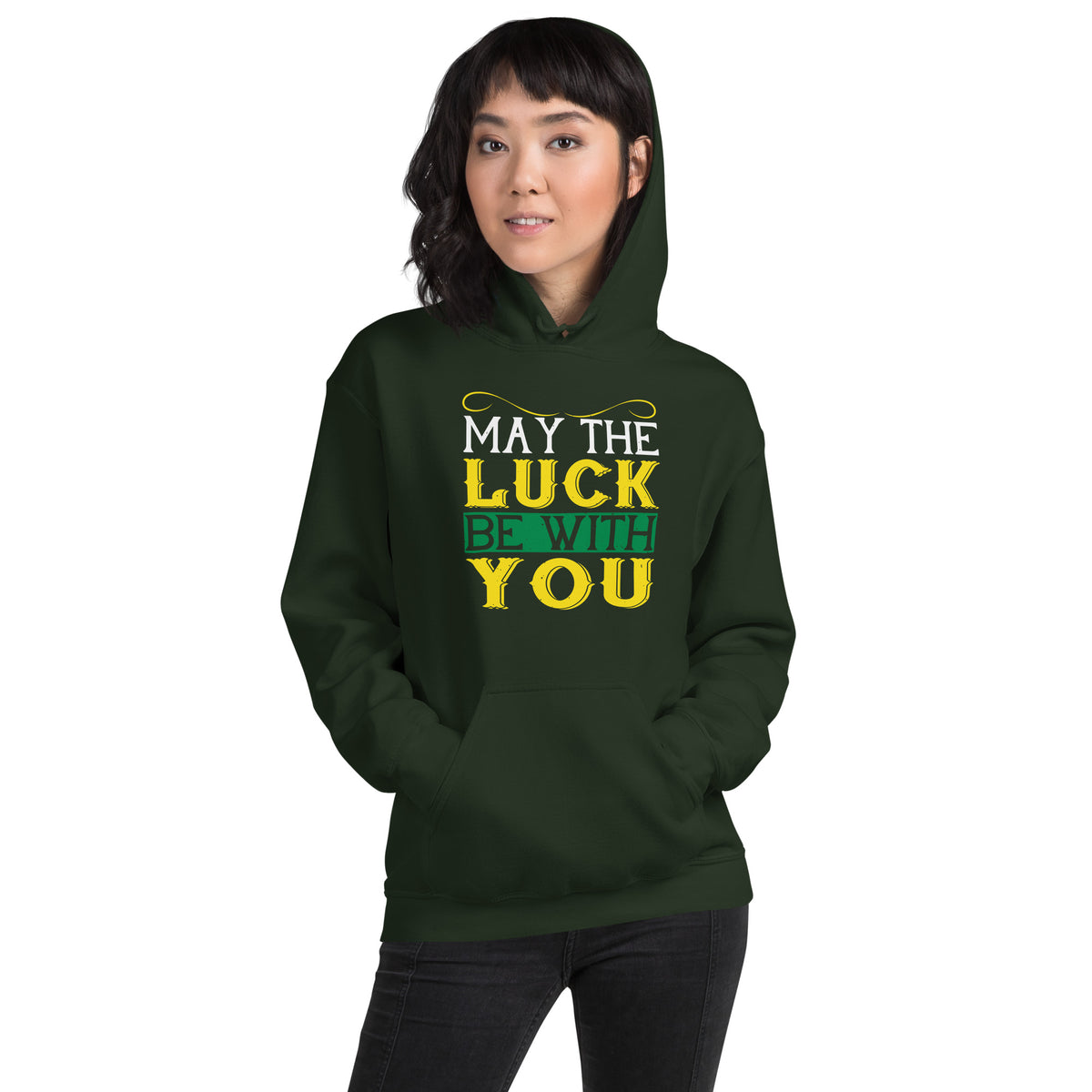 May the Luck Be With You St. Patrick's Day Unisex Hoodie