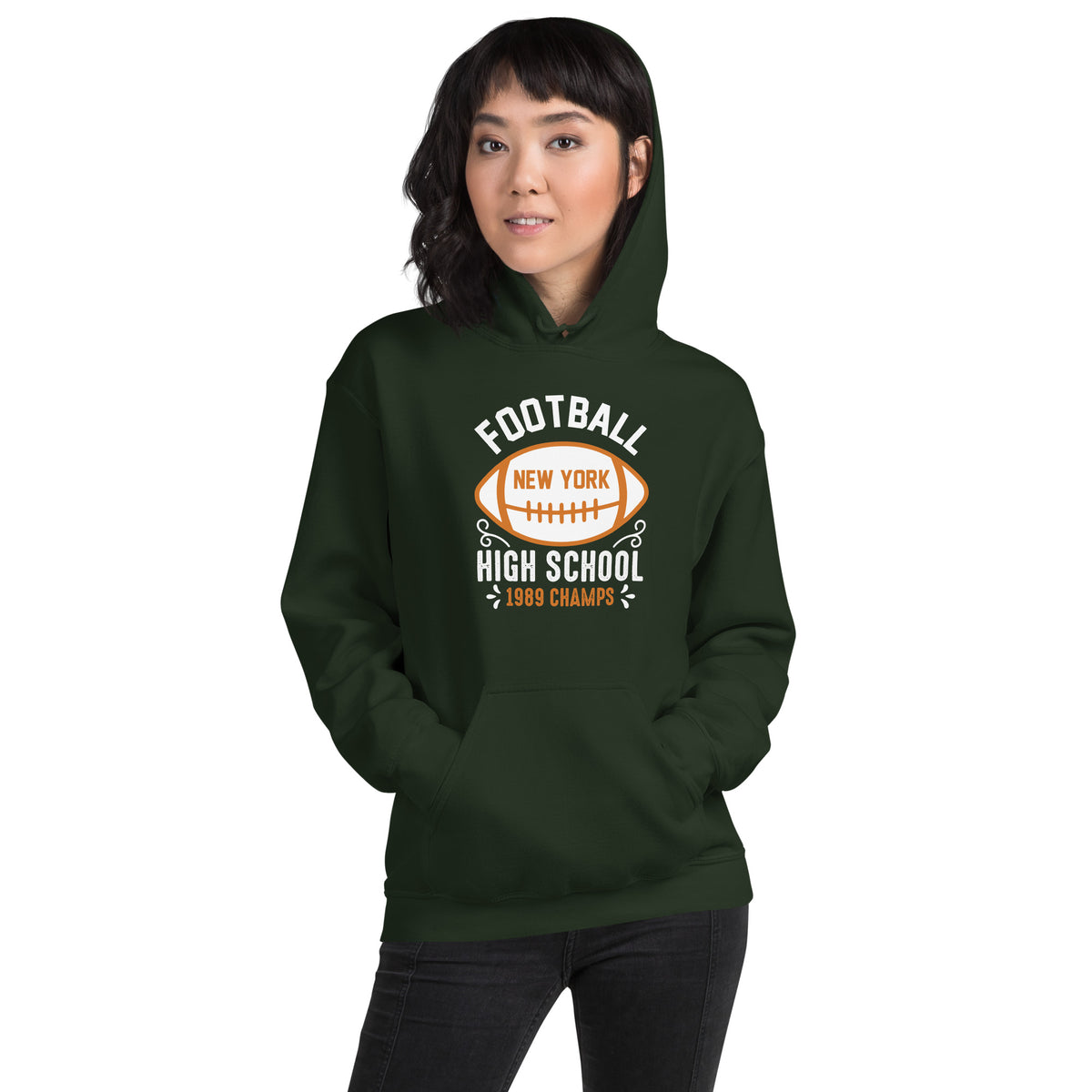 Football New York High School 1989 Champs Unisex Hoodie