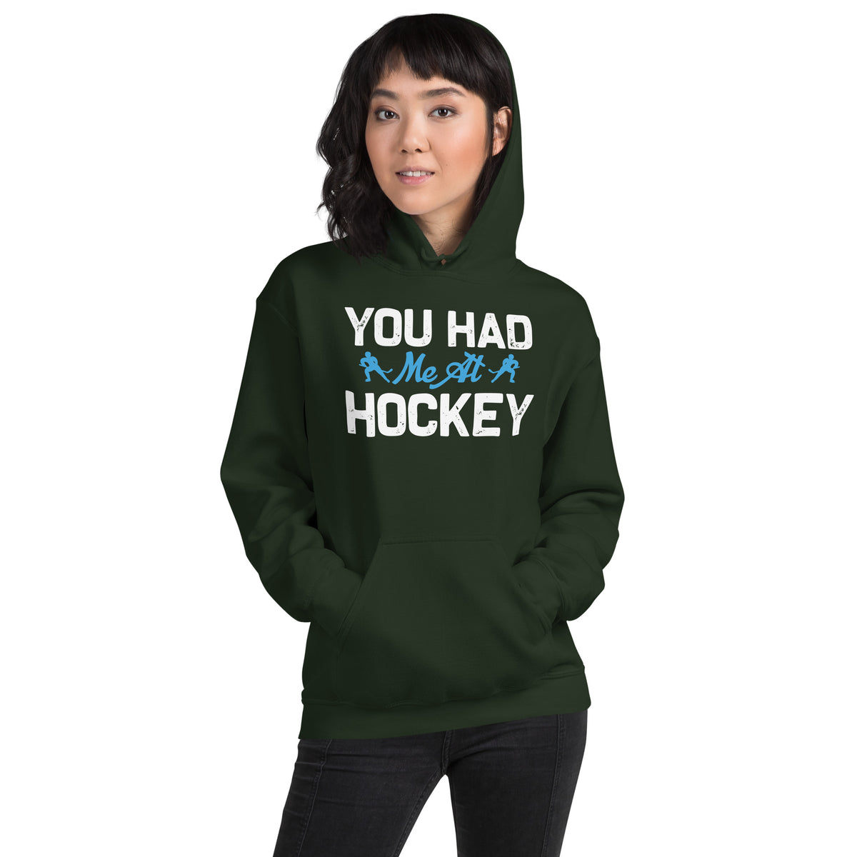 You Had Me at Hockey Unisex Hoodie