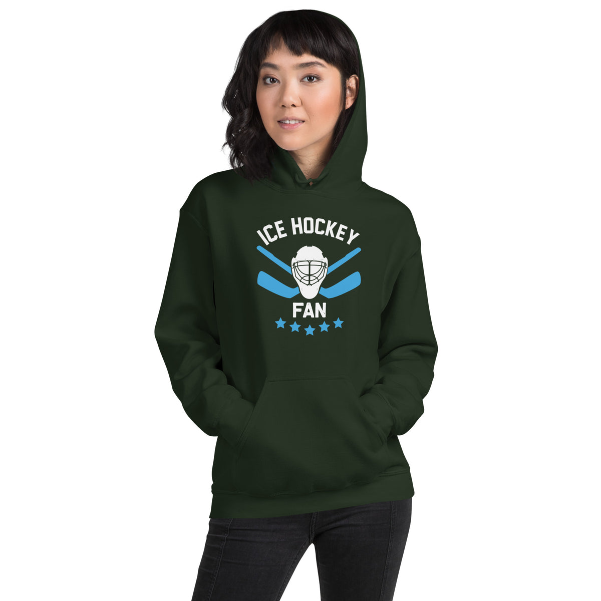 Ice Hockey Fan Unisex Hoodie