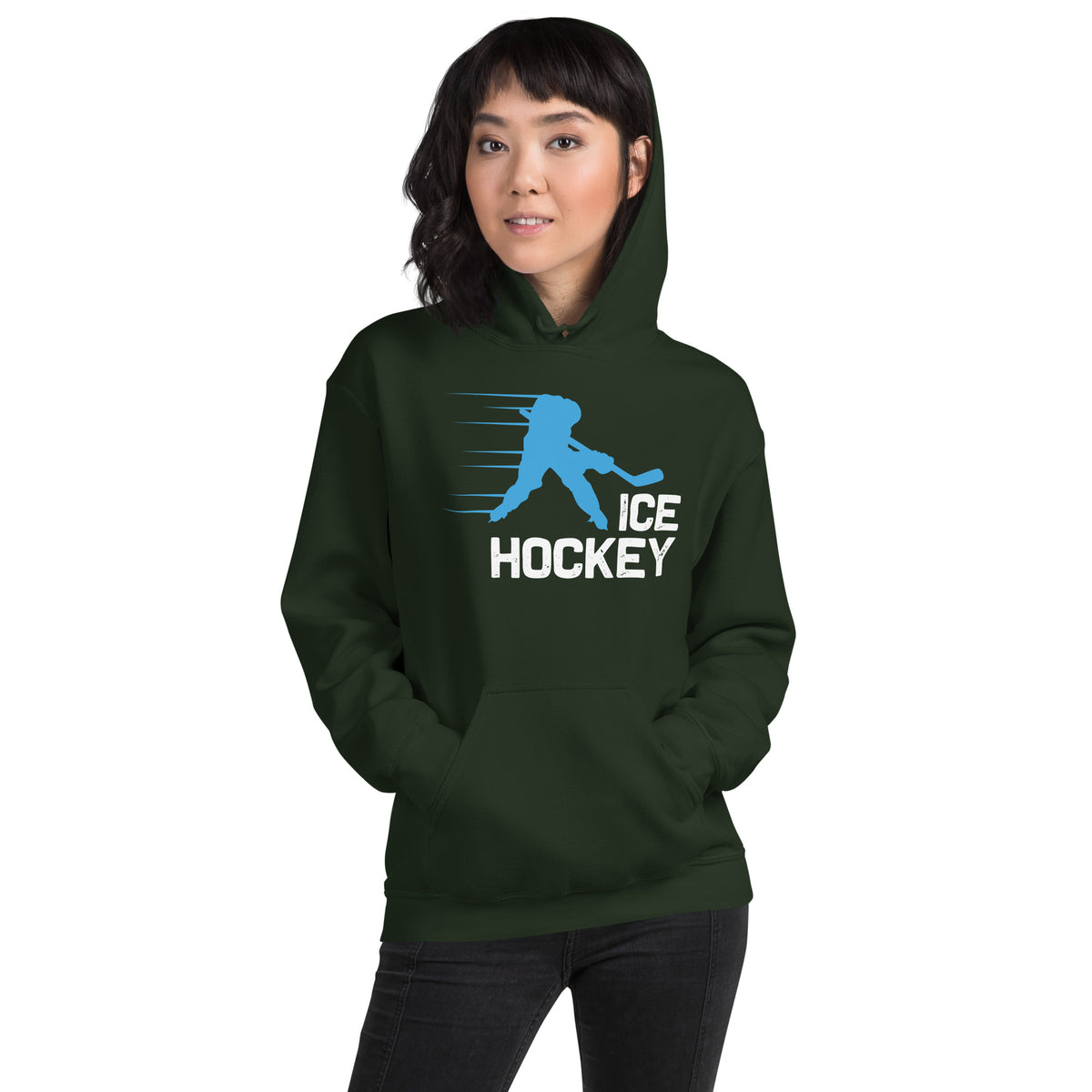 Ice Hockey Speed Unisex Hoodie