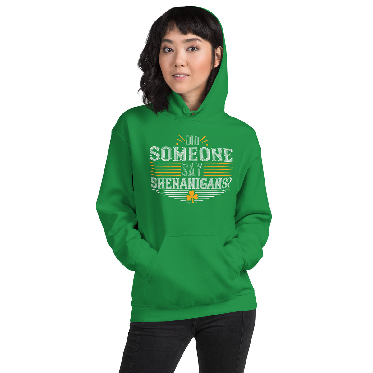Did Someone Say Shenanigans? St. Patrick's Day Unisex Hoodie