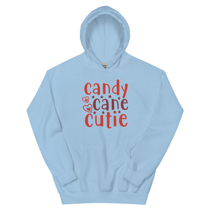 Candy Cane Cutie Christmas Unisex Hoodie