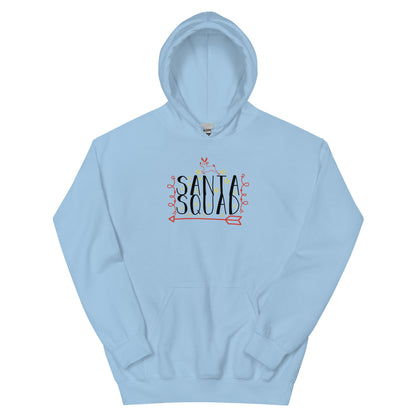 Santa Squad Christmas – Reindeer Arrow Unisex Hoodie