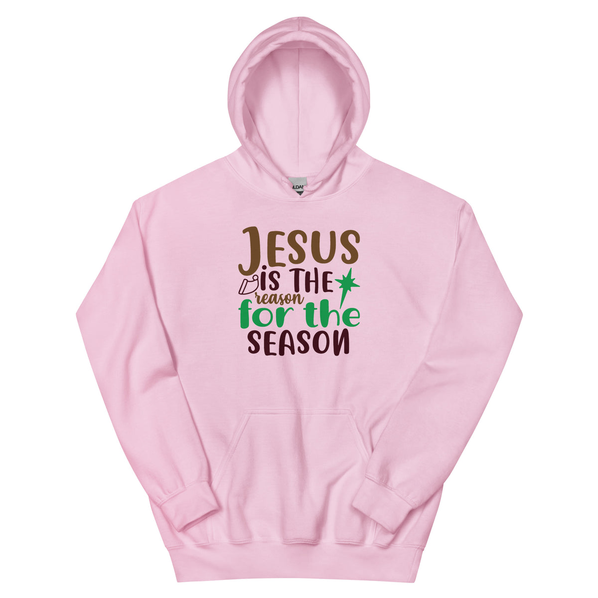 Jesus Is the Reason for the Season Christmas – Star Unisex Hoodie