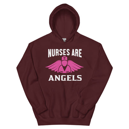 Nurses Are Angels Unisex Hoodie