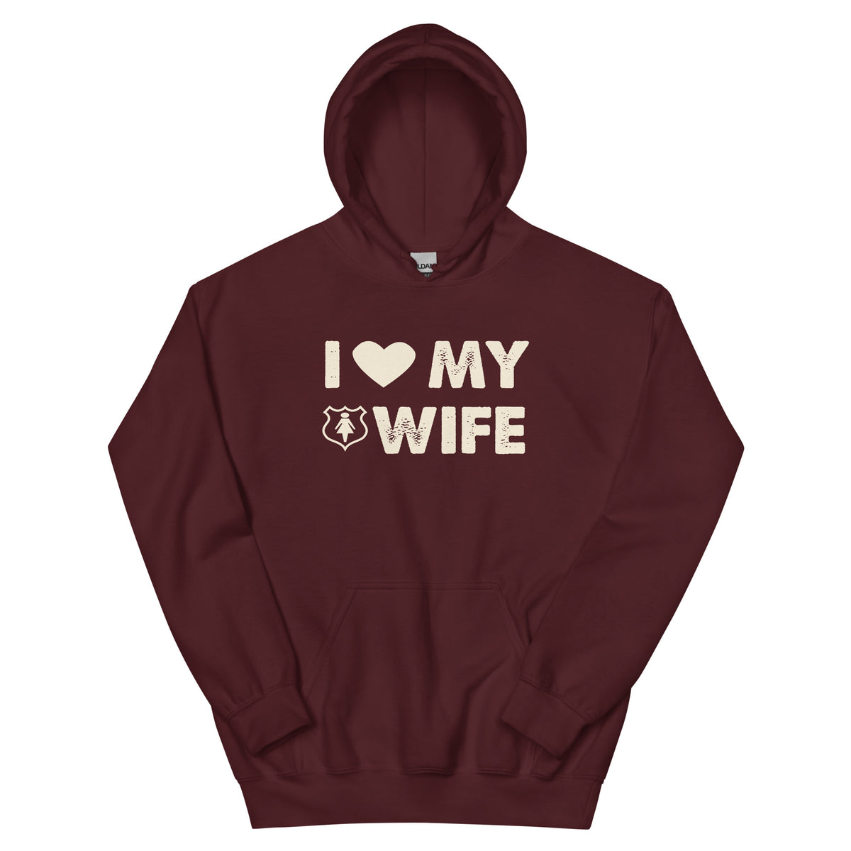 I Love My Wife Unisex Hoodie