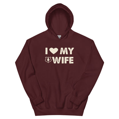 I Love My Wife Unisex Hoodie