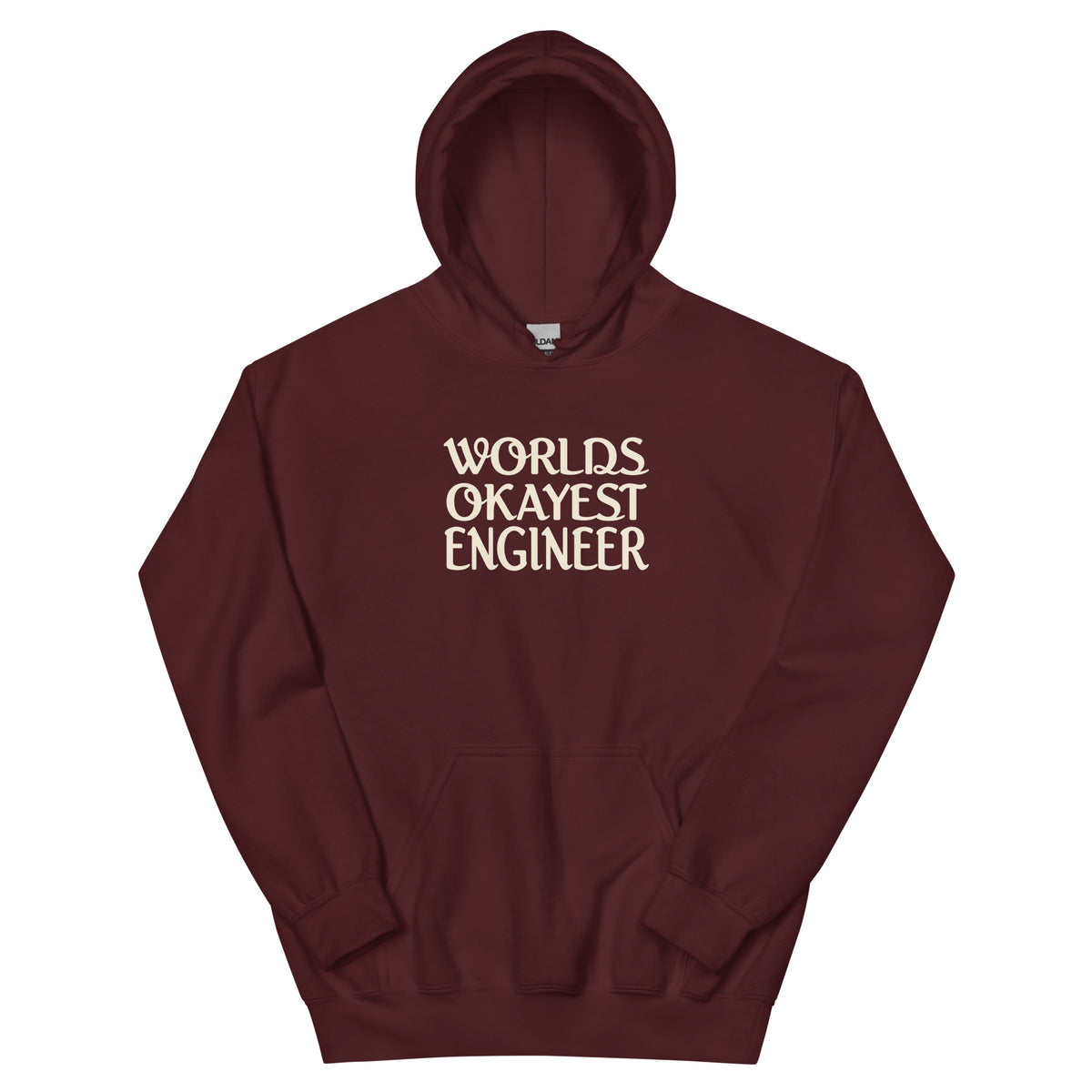 World's Okayest Engineer Unisex Hoodie