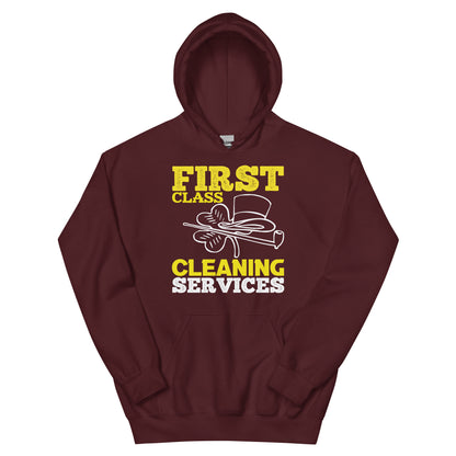 First Class Cleaning Services Unisex Hoodie