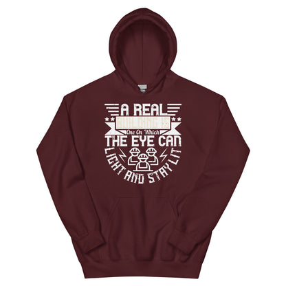 A Real Building Is One on Which the Eye Can Light and Stay Lit Unisex Hoodie