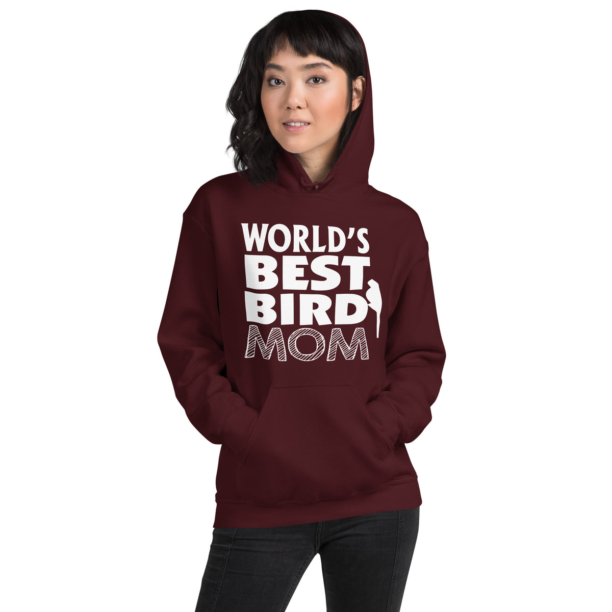World's Best Bird Mom Unisex Hoodie