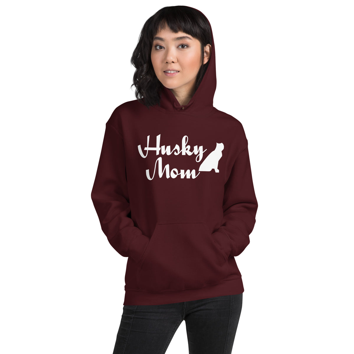 Husky Mom Unisex Hoodie