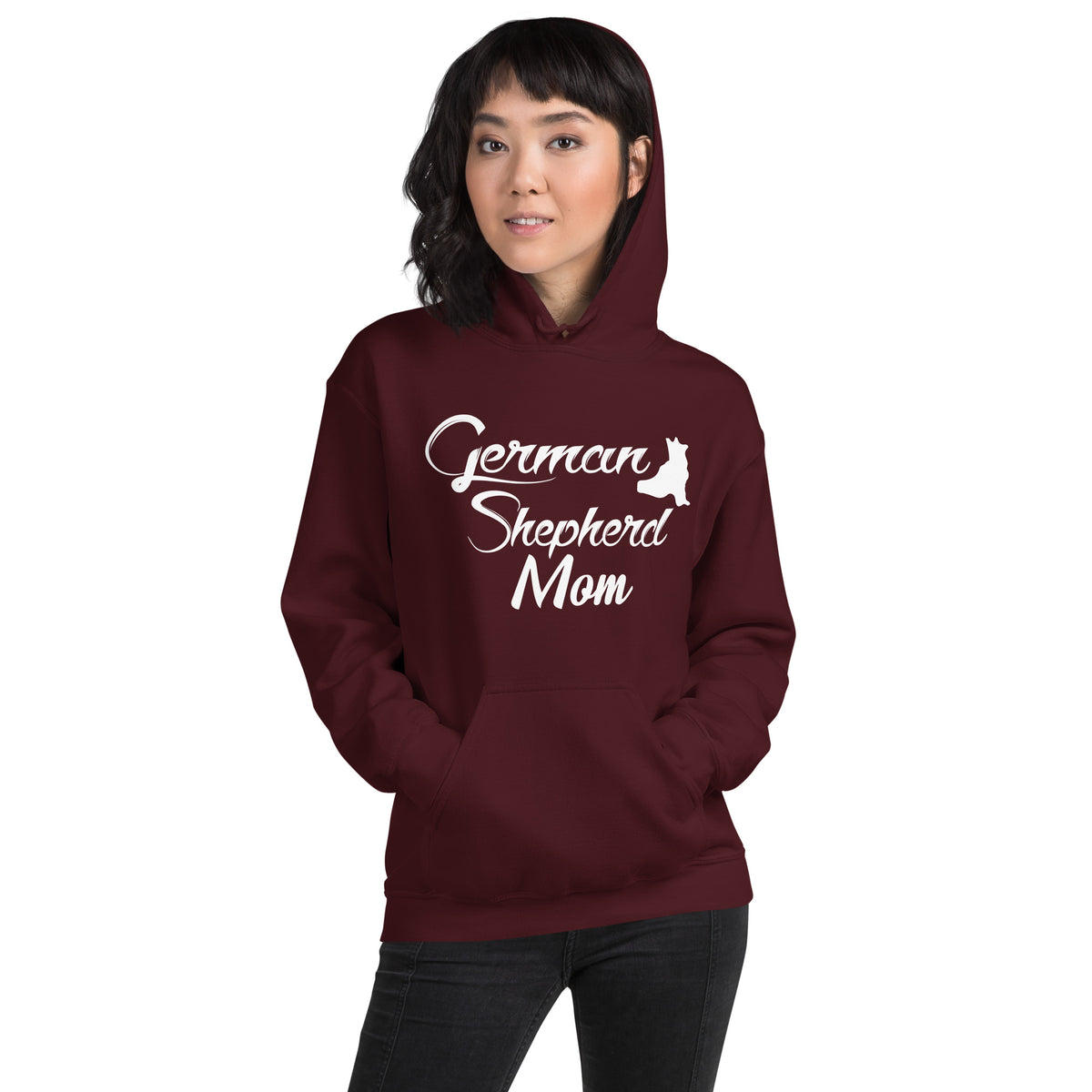 German Shepherd Mom Unisex Hoodie