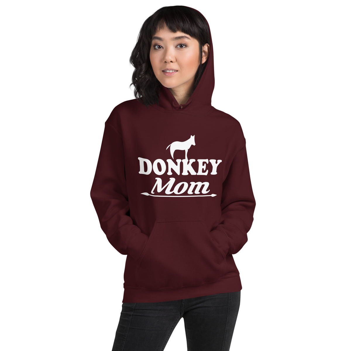 Donkey Mom Unisex Hoodie
