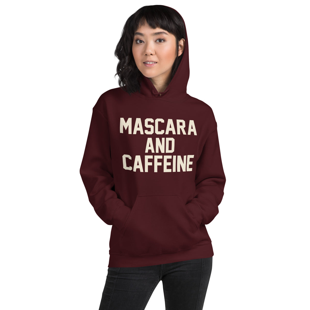 Mascara and Caffeine Unisex Hoodie