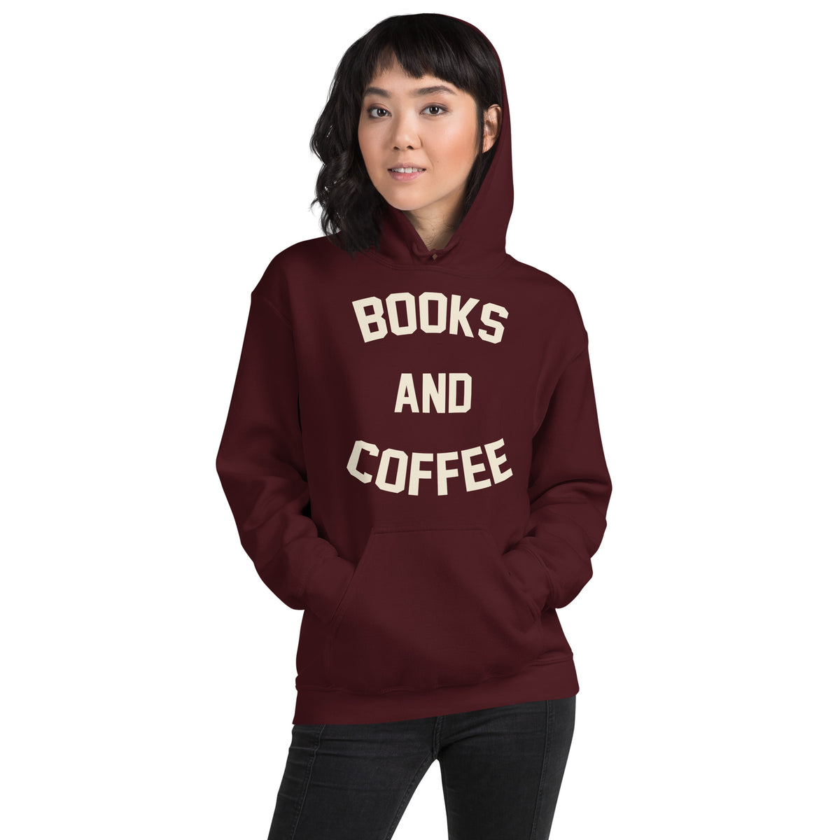 Books and Coffee Unisex Hoodie