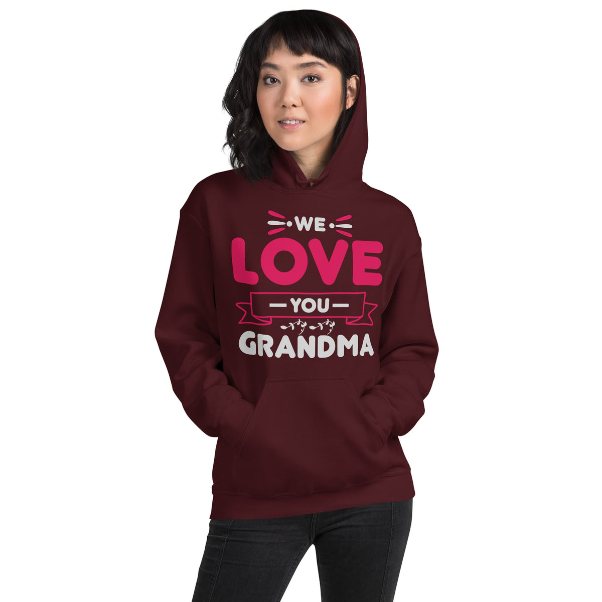 We Love You Grandma Unisex Hoodie