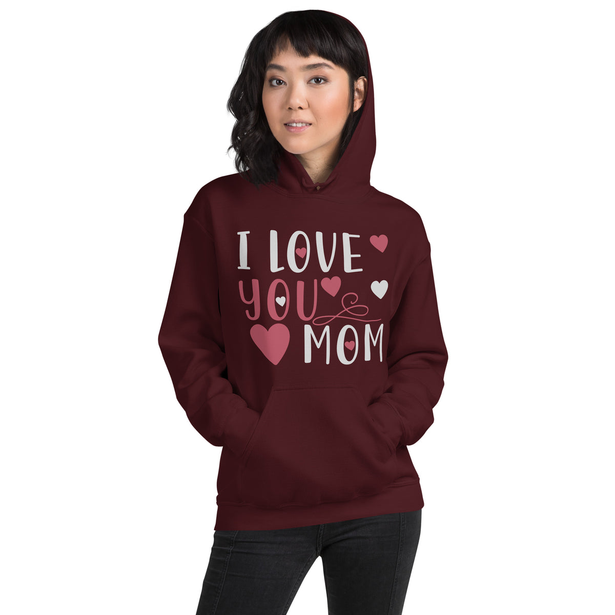 I Love You Mom Unisex Hoodie