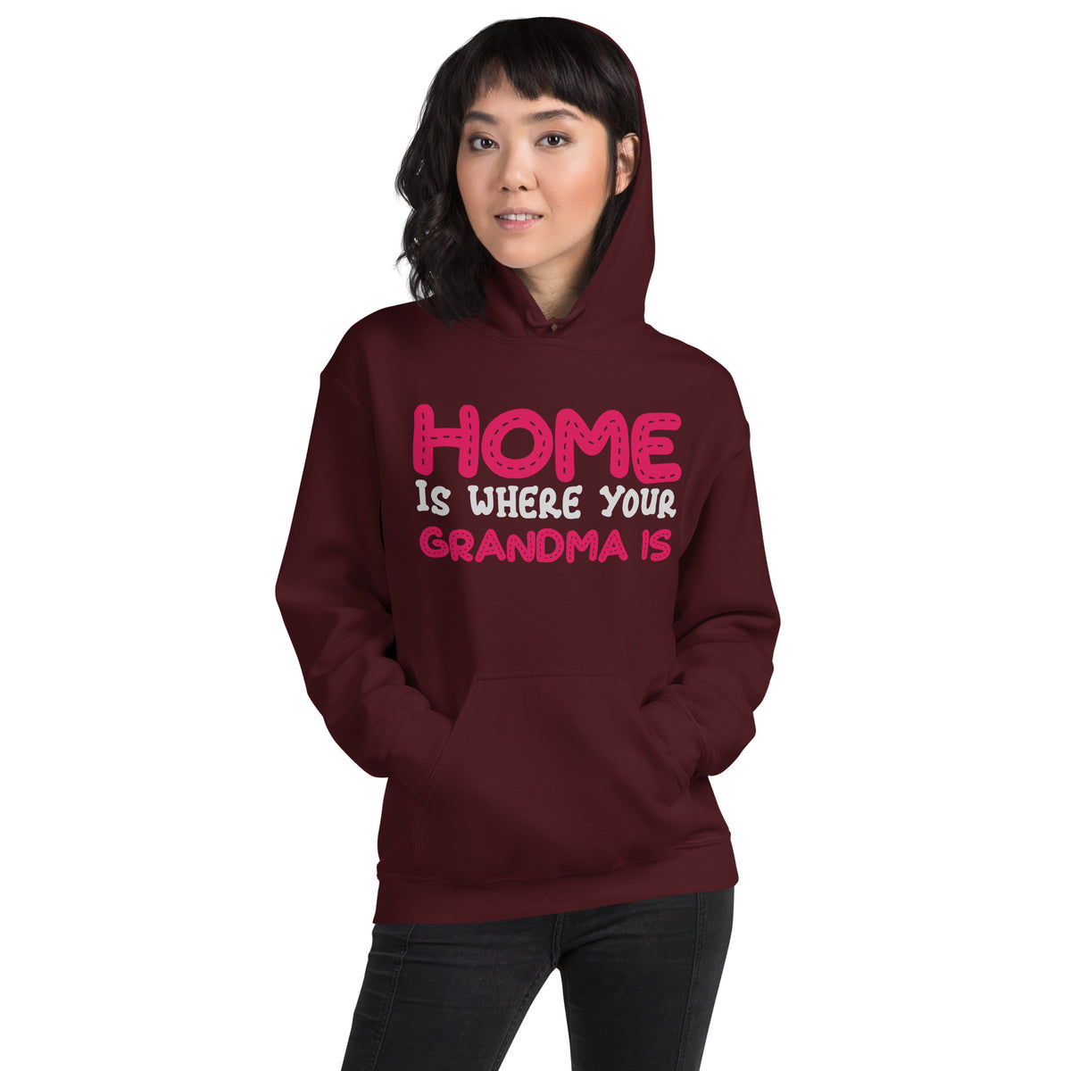 Home Is Where Your Grandma Is Unisex Hoodie