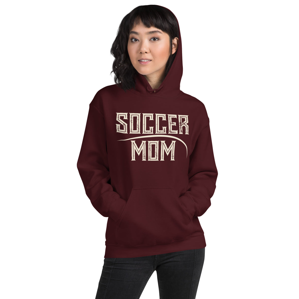 Soccer Mom – Vintage Cream Unisex Hoodie