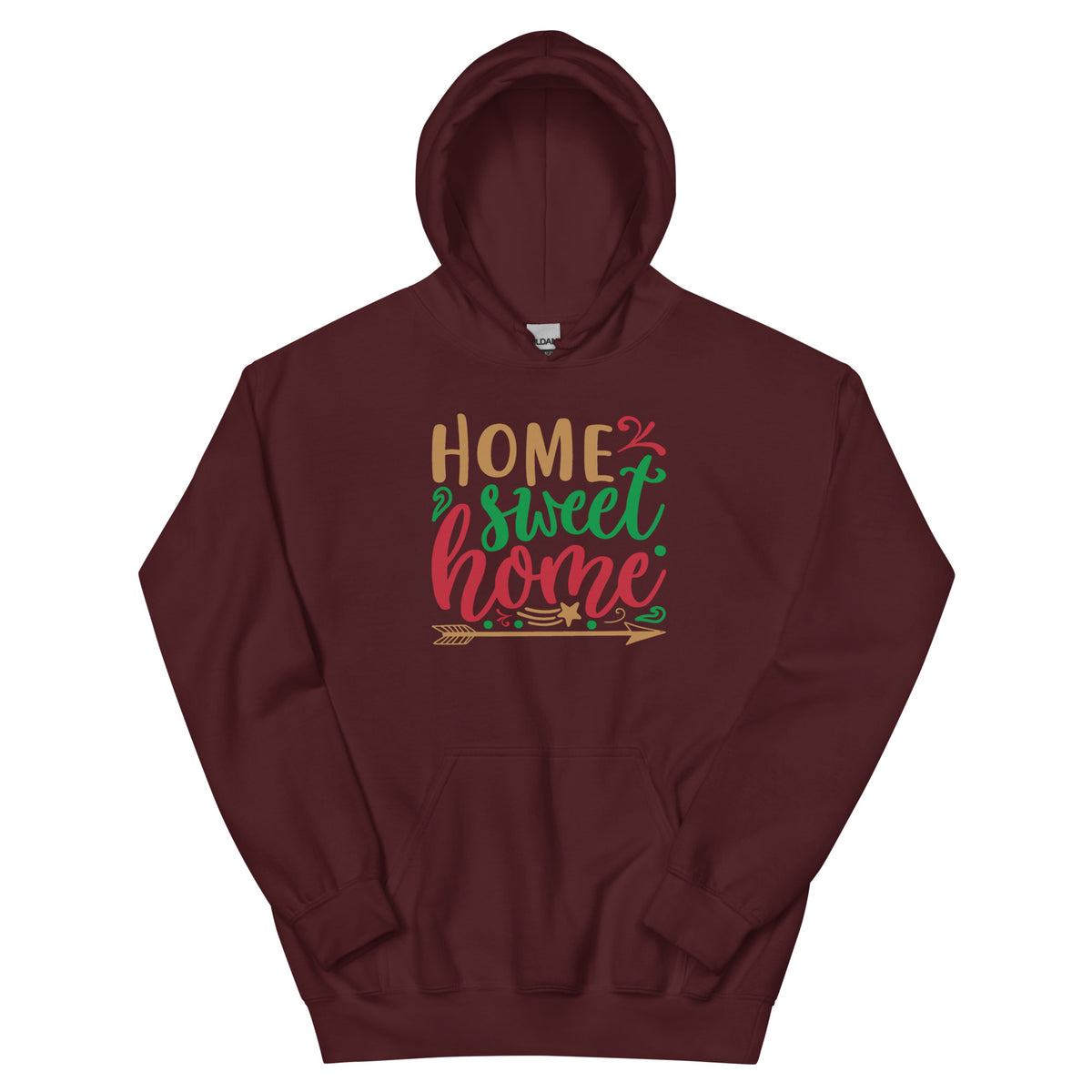 Home Sweet Home Christmas – Arrow Unisex Hoodie
