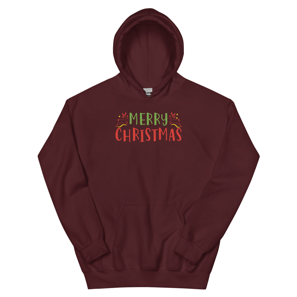 Merry Christmas – Reindeer Unisex Hoodie