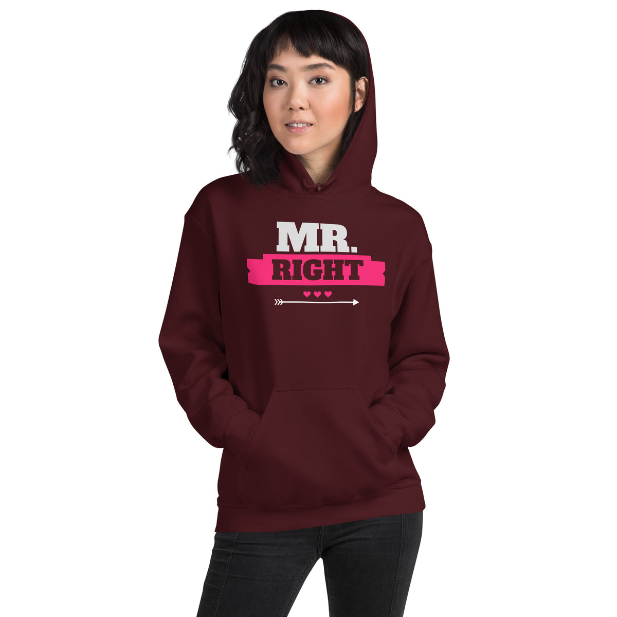 Mr. Right Valentine's Day Unisex Hoodie