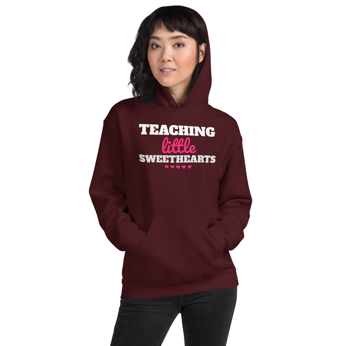 Teaching Little Sweethearts Valentine's Day Unisex Hoodie
