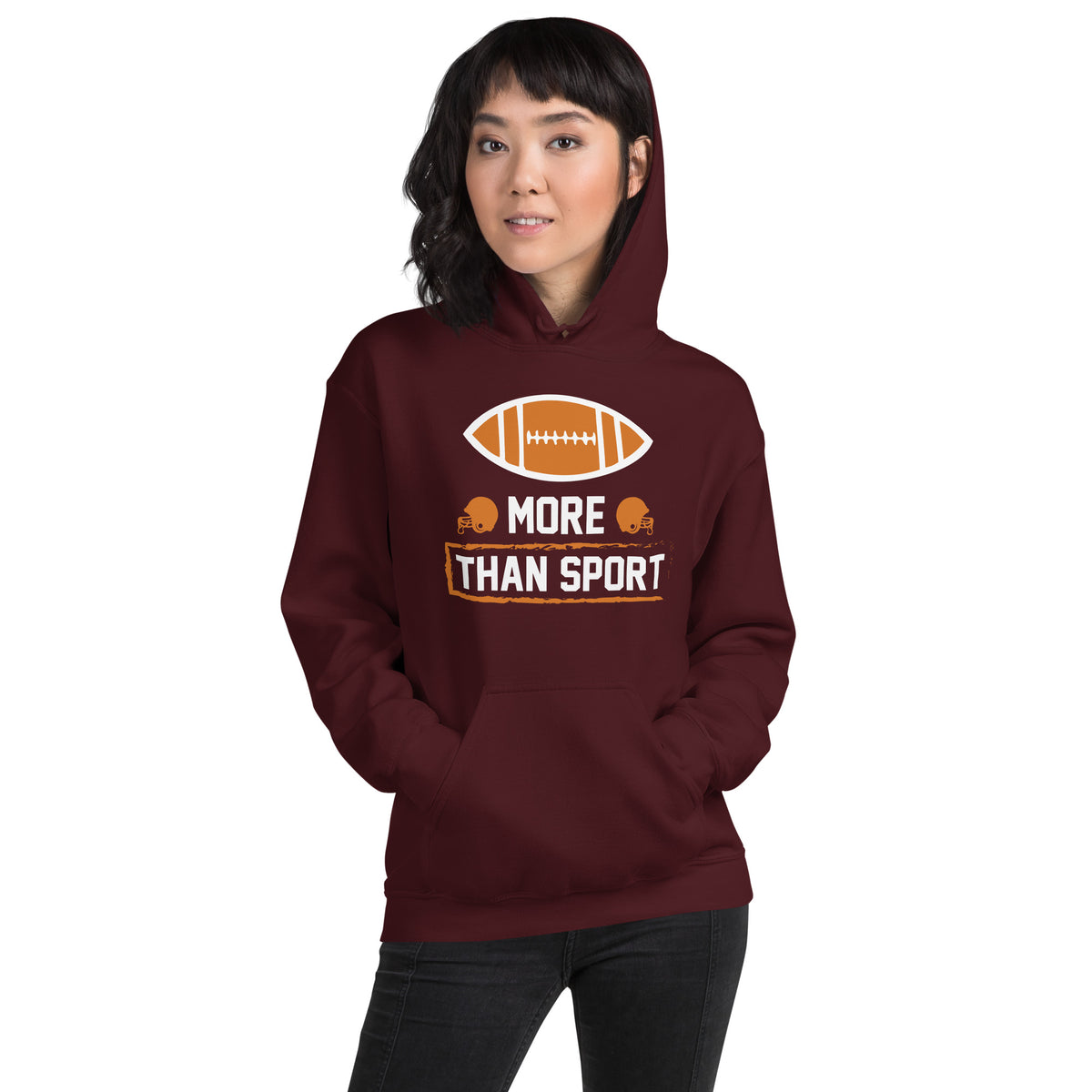 More Than Sport Football Unisex Hoodie
