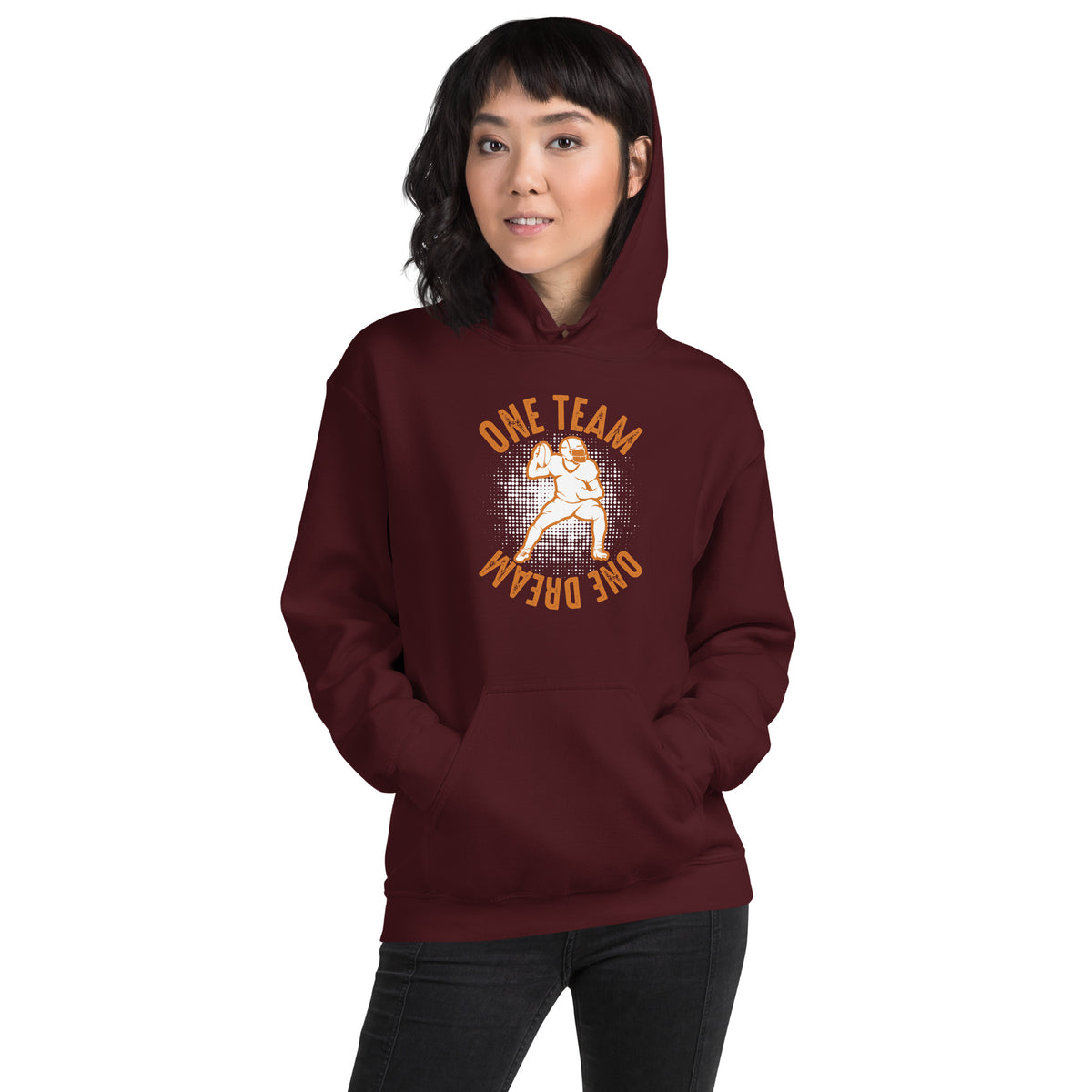One Team One Dream Football Unisex Hoodie