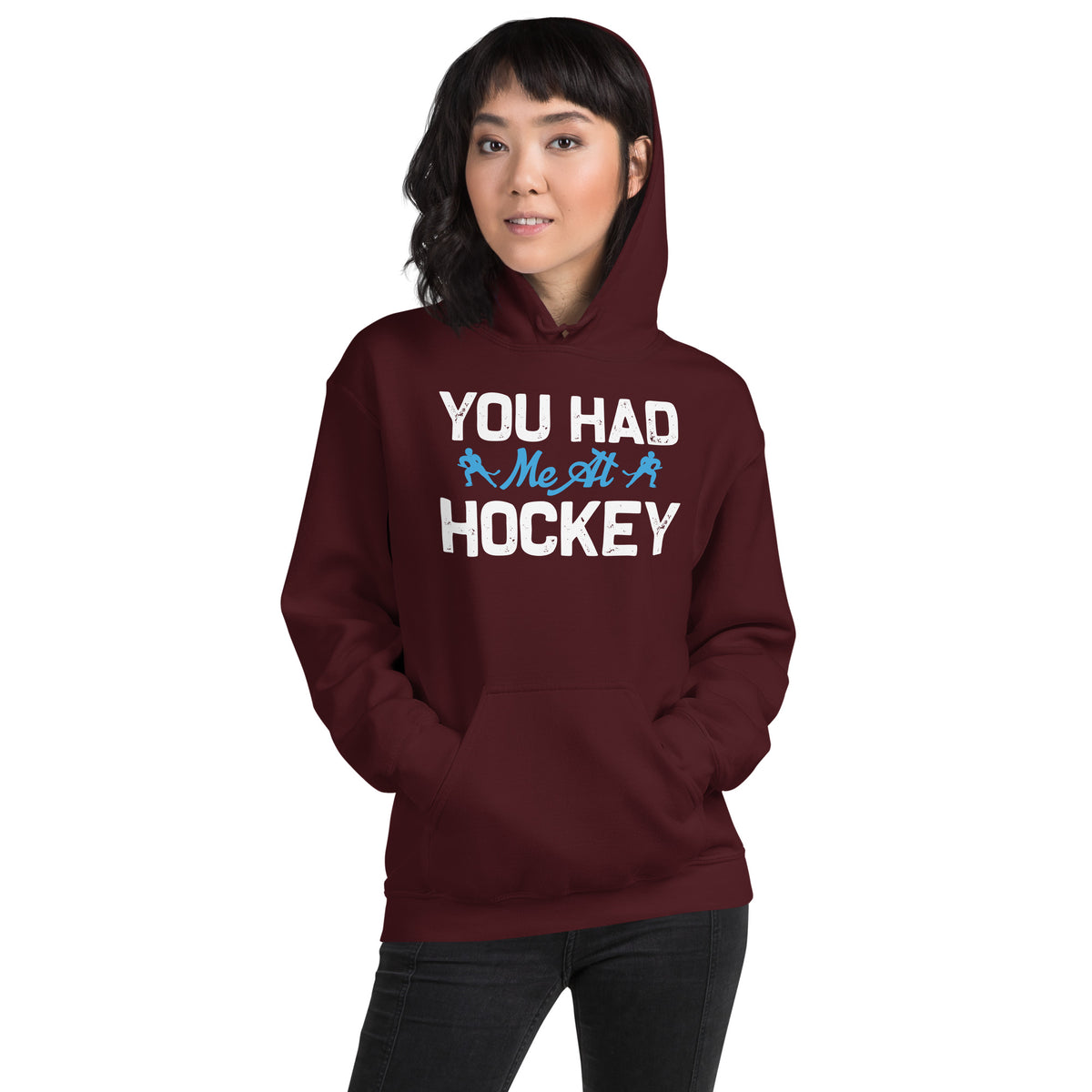 You Had Me at Hockey Unisex Hoodie