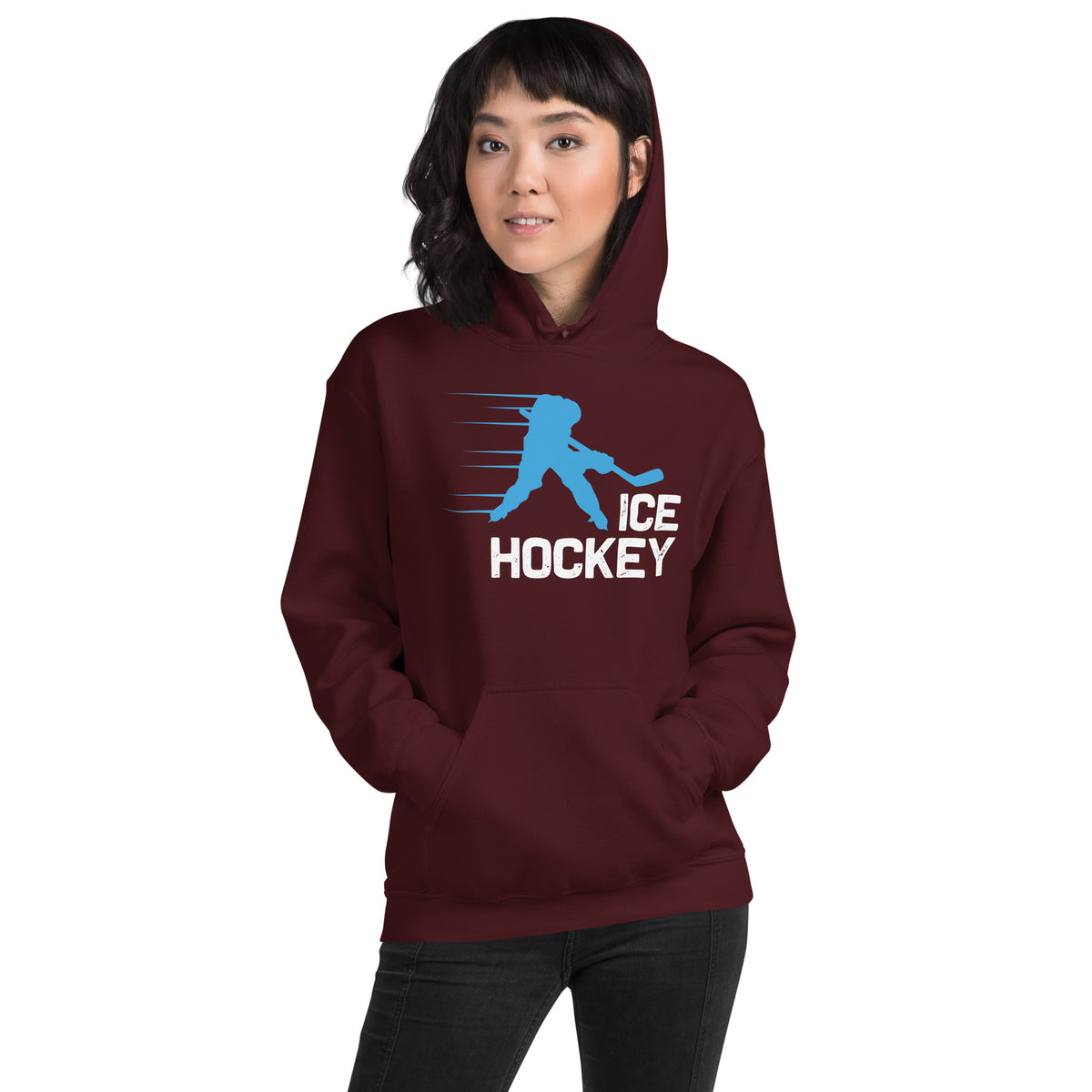 Ice Hockey Speed Unisex Hoodie