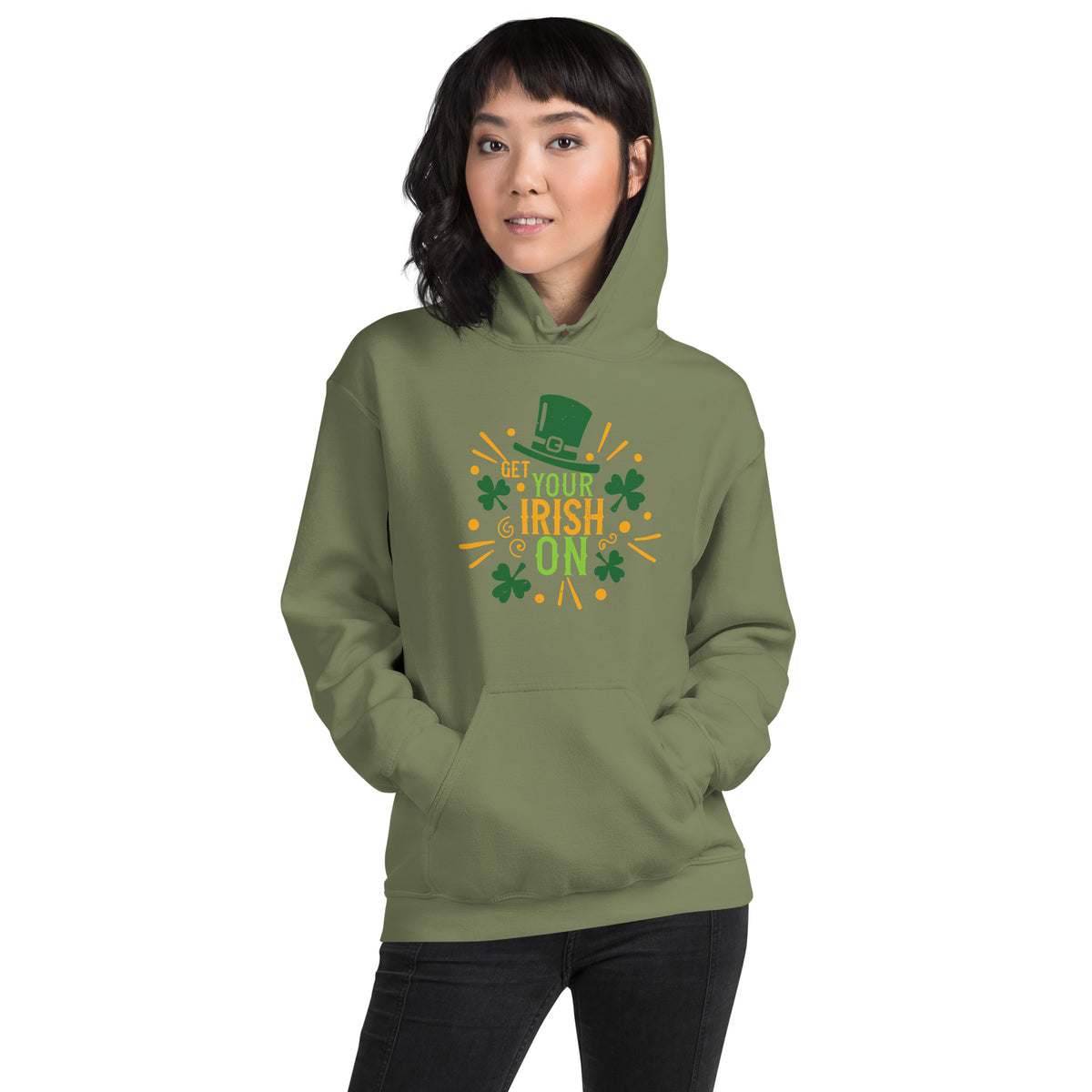 Get Your Irish On St. Patrick's Day Unisex Hoodie