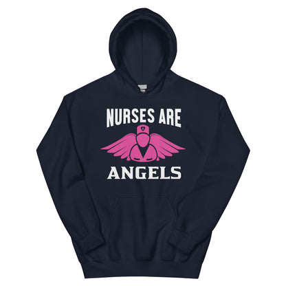 Nurses Are Angels Unisex Hoodie