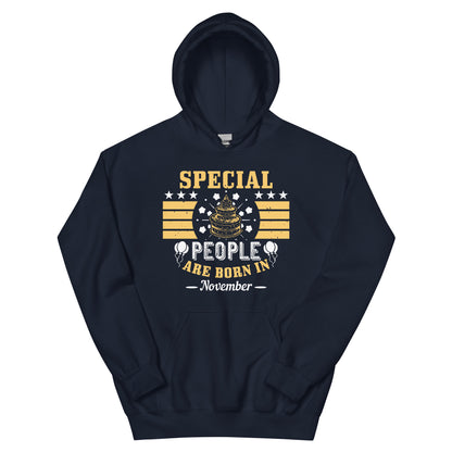 Special People Are Born in November Unisex Hoodie