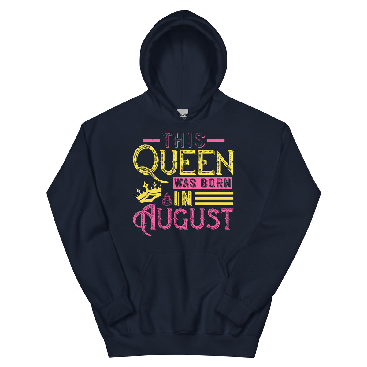 This Queen Was Born in August Unisex Hoodie