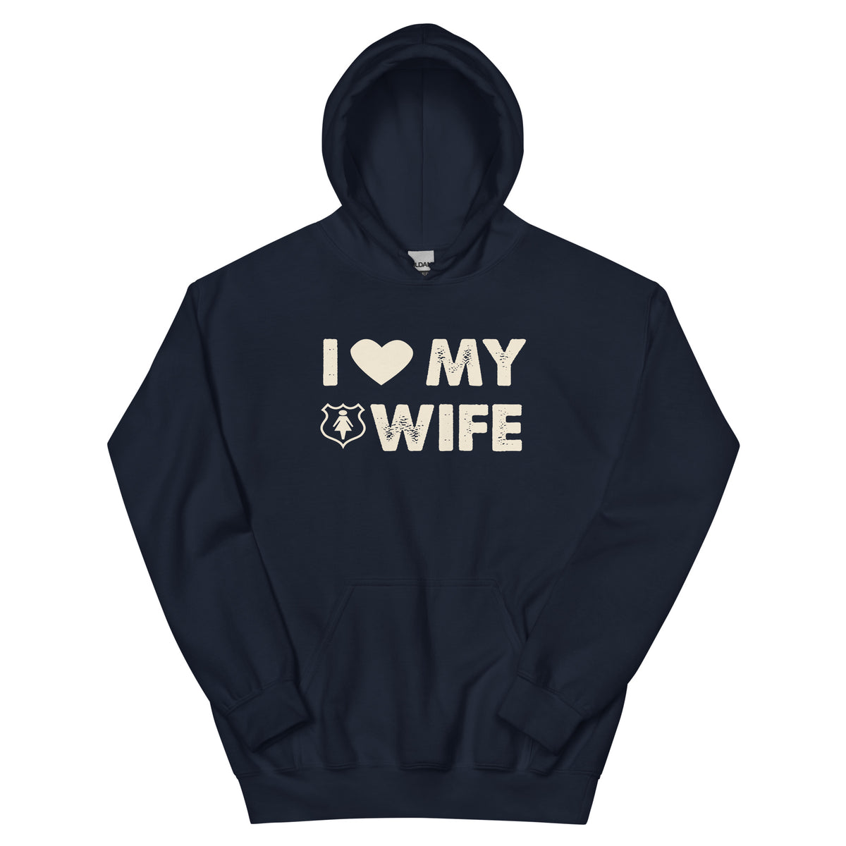 I Love My Wife Unisex Hoodie