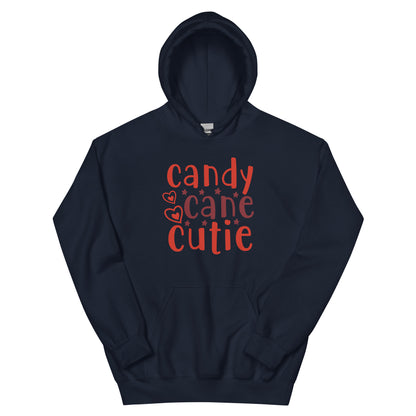 Candy Cane Cutie Christmas Unisex Hoodie