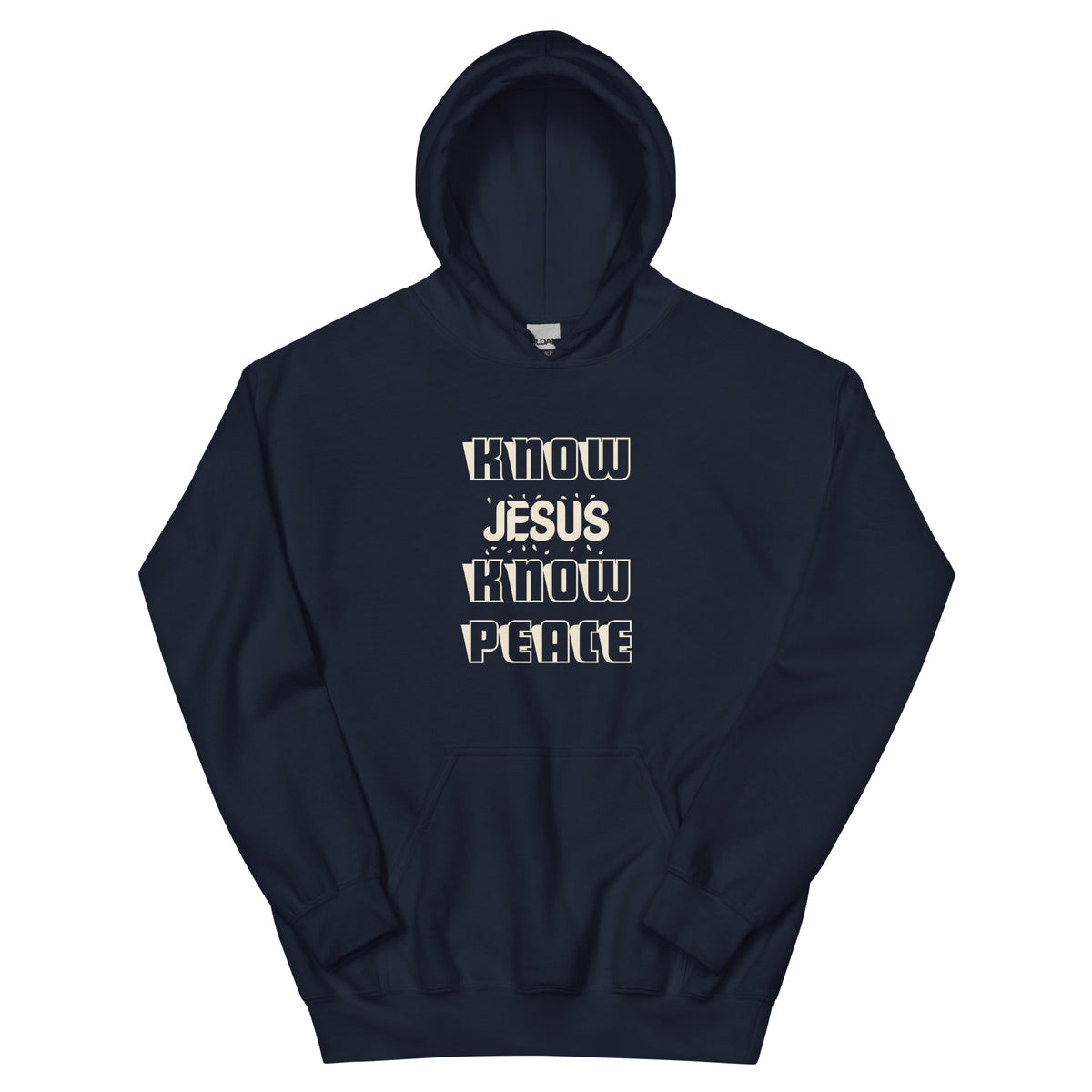 Know Jesus Know Peace Unisex Hoodie