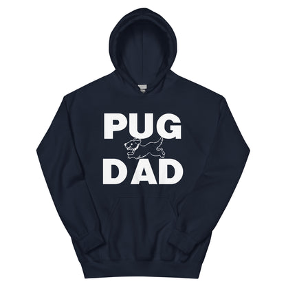 Pug Dad Unisex Hoodie