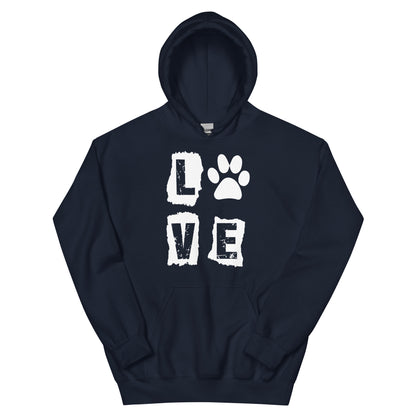 Love Paw Unisex Hoodie